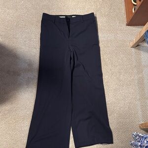 Ann Taylor Charcoal Navy Trousers